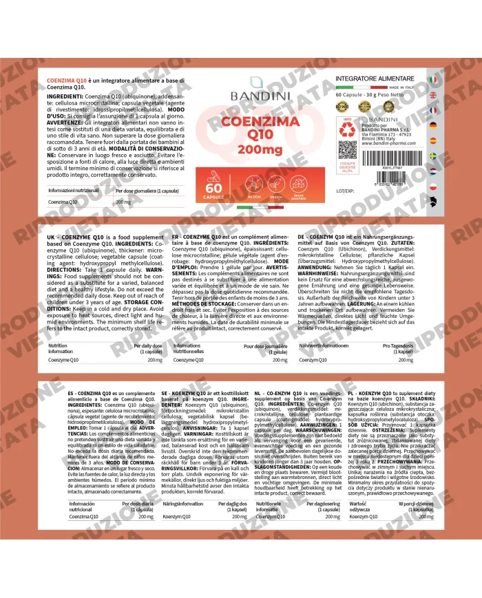 Coenzyme Q10 - 60 Capsule